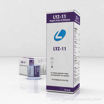 Urine and saliva test strip 11 parameter